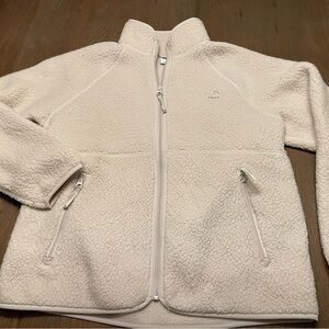 TNA Polartec Thermopro Raglan Mock Neck  Fleece Jacket/Coat, Size Small